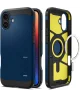 Spigen Tough Armor Apple iPhone 16 Plus Hoesje MagSafe Back Cover Blauw