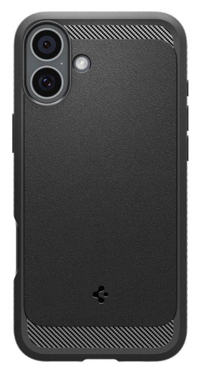 Spigen Rugged Armor MagFit Apple iPhone 16 Plus Hoesje MagSafe Zwart afbeelding 2
