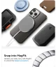 Spigen Thin Fit MagFit Apple iPhone 16 Pro Hoesje MagSafe Back Cover Gunmetal