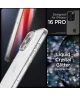 Spigen Liquid Crystal Apple iPhone 16 Pro Hoesje Back Cover Glitter Transparant