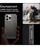 Spigen Rugged Armor MagFit Apple iPhone 16 Pro Hoesje MagSafe Grijs