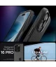 Spigen Liquid Air Apple iPhone 16 Pro Hoesje Back Cover Zwart