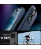 Spigen Liquid Air Apple iPhone 16 Pro Hoesje Back Cover Blauw