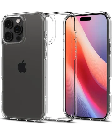 Spigen Ultra Hybrid Apple iPhone 16 Pro Hoesje Back Cover Transparant Hoesjes