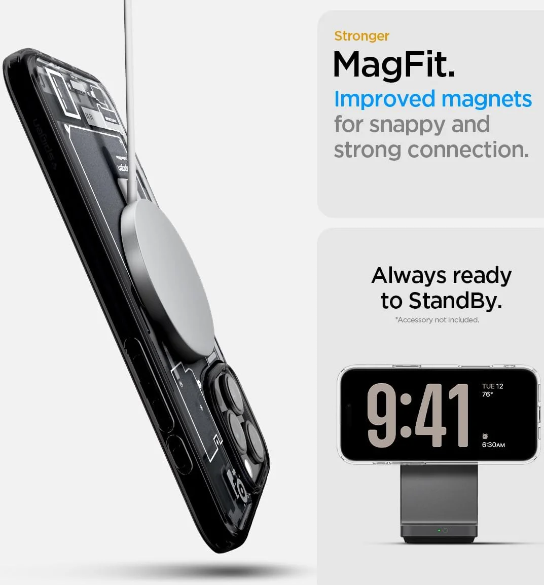 Spigen Ultra Hybrid MagFit Apple iPhone 16 Pro Hoesje MagSafe Zero One afbeelding 3