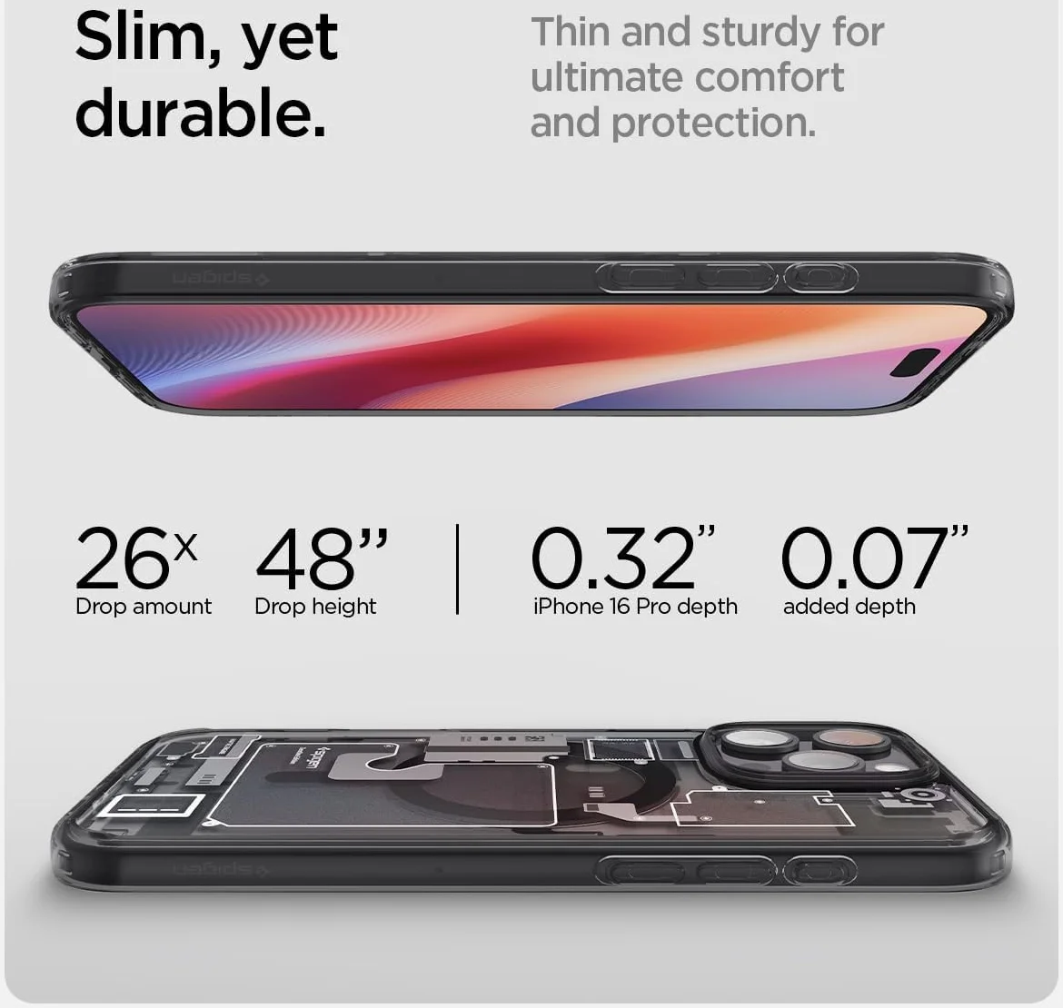 Spigen Ultra Hybrid MagFit Apple iPhone 16 Pro Hoesje MagSafe Zero One afbeelding 6