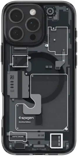 Spigen Ultra Hybrid MagFit Apple iPhone 16 Pro Hoesje MagSafe Zero One afbeelding 2