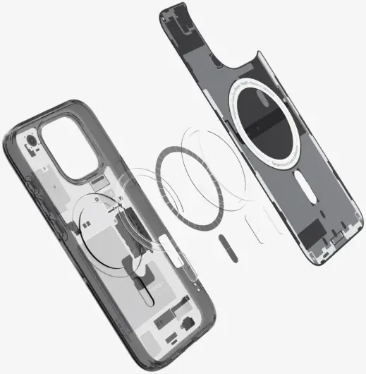 Spigen Ultra Hybrid MagFit Apple iPhone 16 Pro Hoesje MagSafe Zero One afbeelding 9