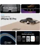 Spigen Ultra Hybrid MagFit Apple iPhone 16 Pro Hoesje MagSafe Zero One Wit