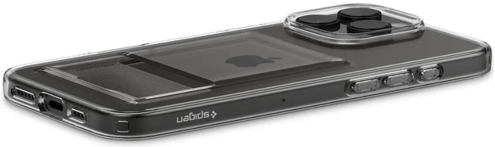 Spigen Crystal Slot Apple iPhone 16 Pro Hoesje Back Cover Transparant afbeelding 6