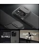 Spigen Optik Armor MagSafe Apple iPhone 16 Pro Hoesje Camera Slider Zwart