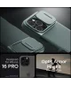 Spigen Optik Armor MagSafe Apple iPhone 16 Pro Hoesje Camera Slider Groen