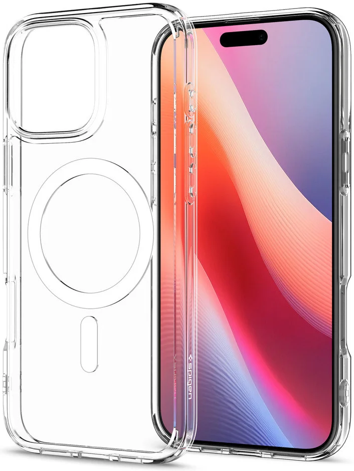 Spigen Crystal Hybrid MagSafe Apple iPhone 16 Pro Hoesje Back Cover Wit afbeelding 2