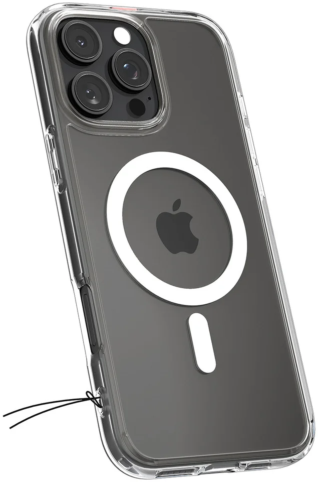 Spigen Crystal Hybrid MagSafe Apple iPhone 16 Pro Hoesje Back Cover Wit afbeelding 6