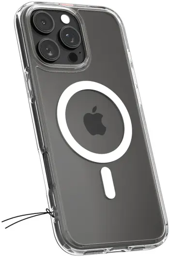Spigen Crystal Hybrid MagSafe Apple iPhone 16 Pro Hoesje Back Cover Wit afbeelding 6