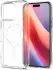 Spigen Crystal Hybrid MagSafe Apple iPhone 16 Pro Hoesje Back Cover Wit afbeelding 2