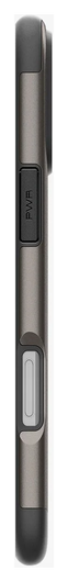 Spigen Slim Armor MagFit Apple iPhone 16 Pro Hoesje MagSafe Gunmetal afbeelding 10