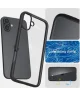 Spigen Ultra Hybrid Apple iPhone 16 Hoesje Back Cover Transparant Zwart