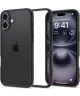 Spigen Ultra Hybrid Apple iPhone 16 Hoesje Back Cover Transparant Zwart