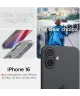 Spigen Ultra Hybrid MagFit Apple iPhone 16 Hoesje MagSafe Carbon Fiber