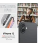 Spigen Ultra Hybrid S MagFit Apple iPhone 16 Hoesje Back Cover Transparant