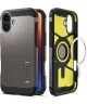 Spigen Tough Armor Apple iPhone 16 Hoesje MagSafe Back Cover Gunmetal