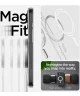 Spigen Crystal Hybrid MagSafe Apple iPhone 16 Hoesje Back Cover Wit