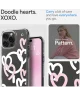 Spigen Ultra Hybrid MagFit Apple iPhone 16 Pro Max Hoesje MagSafe Hearts Zwart