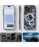 Spigen Ultra Hybrid MagFit Apple iPhone 16 Pro Max Hoesje MagSafe Hearts Denim