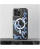 Spigen Ultra Hybrid MagFit Apple iPhone 16 Pro Max Hoesje MagSafe Hearts Denim