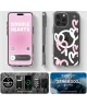 Spigen Ultra Hybrid MagFit Apple iPhone 16 Pro Hoesje MagSafe Hearts Wit Roze