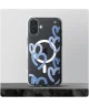 Spigen Ultra Hybrid MagFit Apple iPhone 16 Hoesje MagSafe Hearts Denim