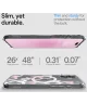 Spigen Ultra Hybrid MagFit Apple iPhone 16 Hoesje MagSafe Hearts Wit Roze