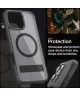 Spigen Ultra Hybrid S MagFit Apple iPhone 16 Pro Max Hoesje Frost Zwart