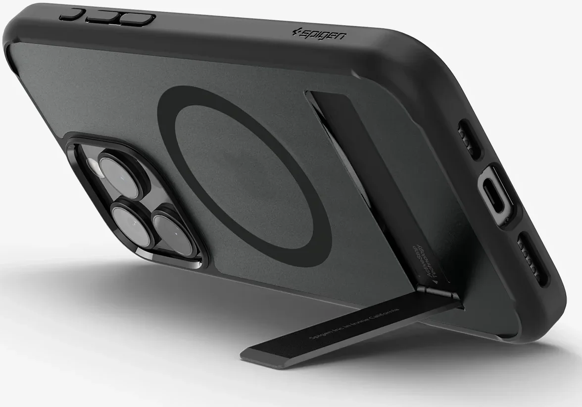 Spigen Ultra Hybrid S MagFit Apple iPhone 16 Pro Max Hoesje Frost Zwart afbeelding 11