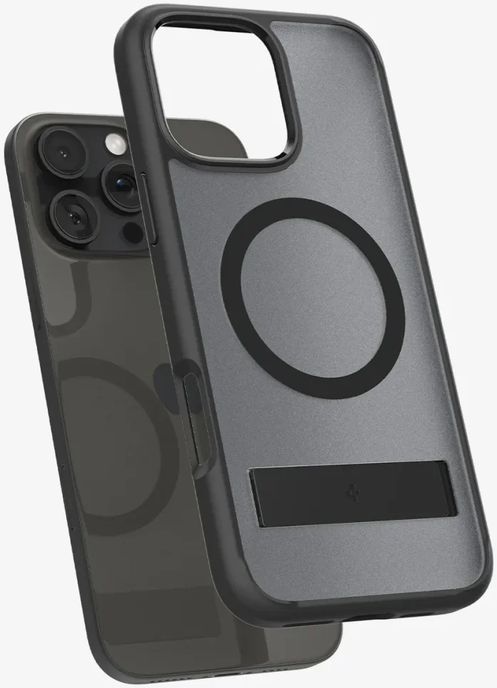 Spigen Ultra Hybrid S MagFit Apple iPhone 16 Pro Max Hoesje Frost Zwart afbeelding 12