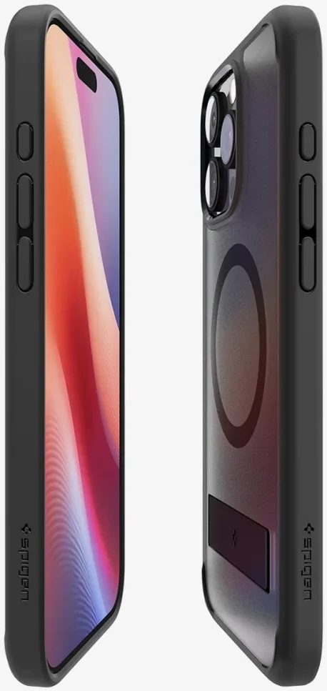 Spigen Ultra Hybrid S MagFit Apple iPhone 16 Pro Max Hoesje Frost Zwart afbeelding 15
