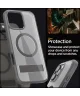 Spigen Ultra Hybrid S MagFit Apple iPhone 16 Pro Max Hoesje Frost Grijs