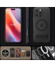 Spigen Ultra Hybrid S MagFit Apple iPhone 16 Pro Hoesje Back Cover Frosted Zwart