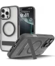 Spigen Ultra Hybrid S MagFit Apple iPhone 16 Pro Hoesje Back Cover Grijs