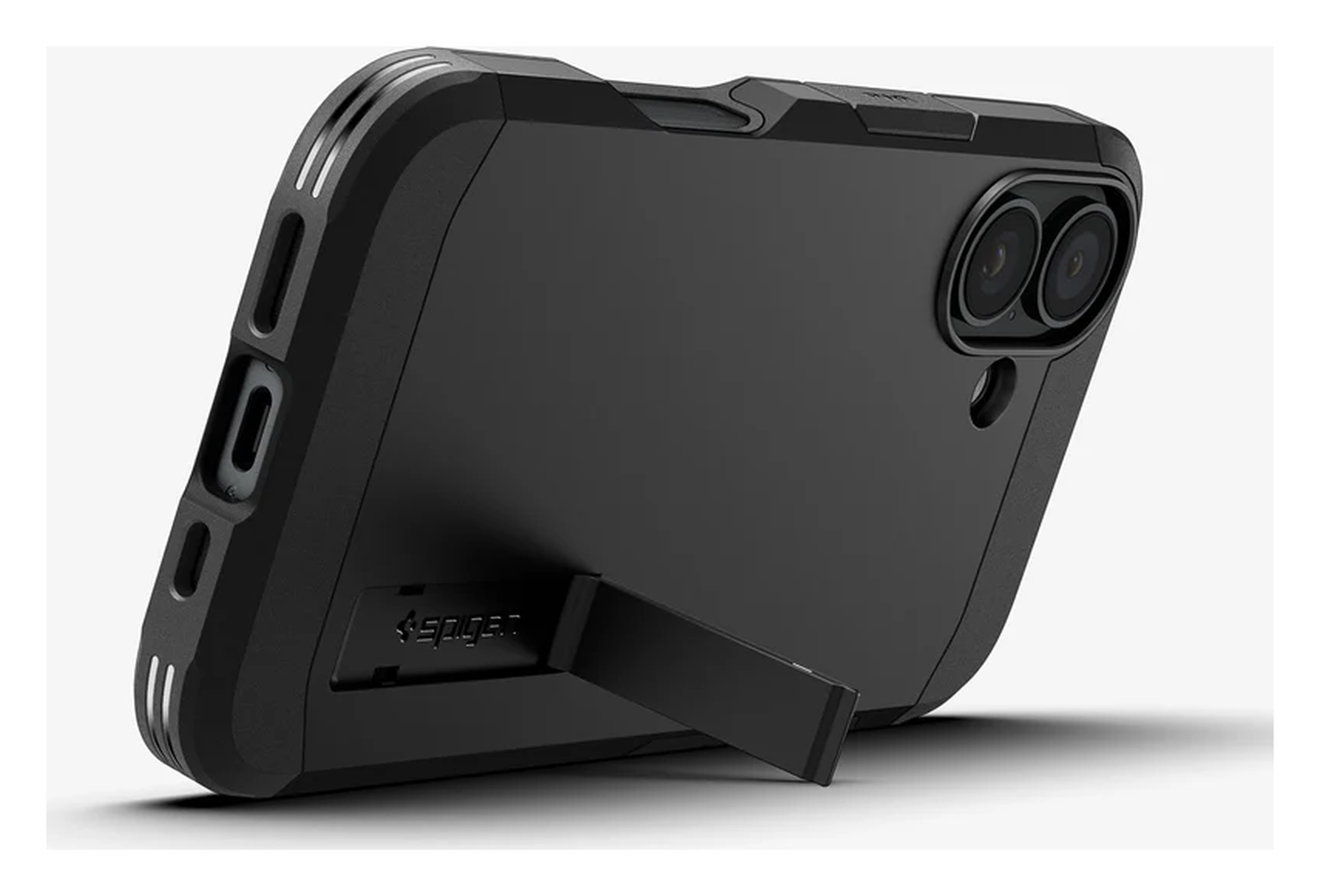 Spigen Tough Armor Apple iPhone 16 Hoesje Back Cover Zwart afbeelding 9