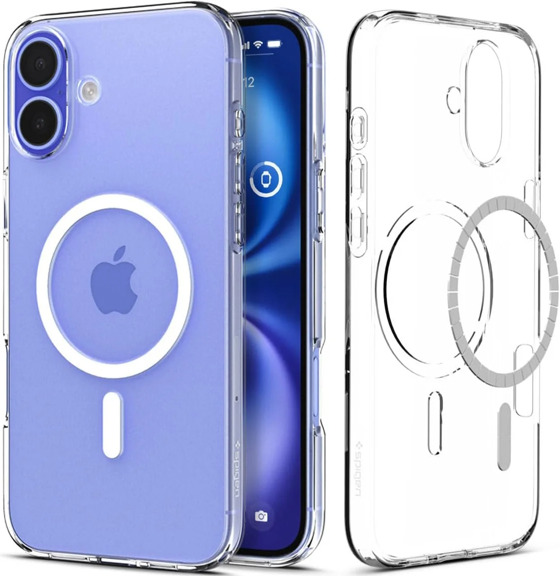 Spigen Liquid Crystal Apple iPhone 16 Plus Hoesje MagSafe Back Cover Transparant afbeelding 1