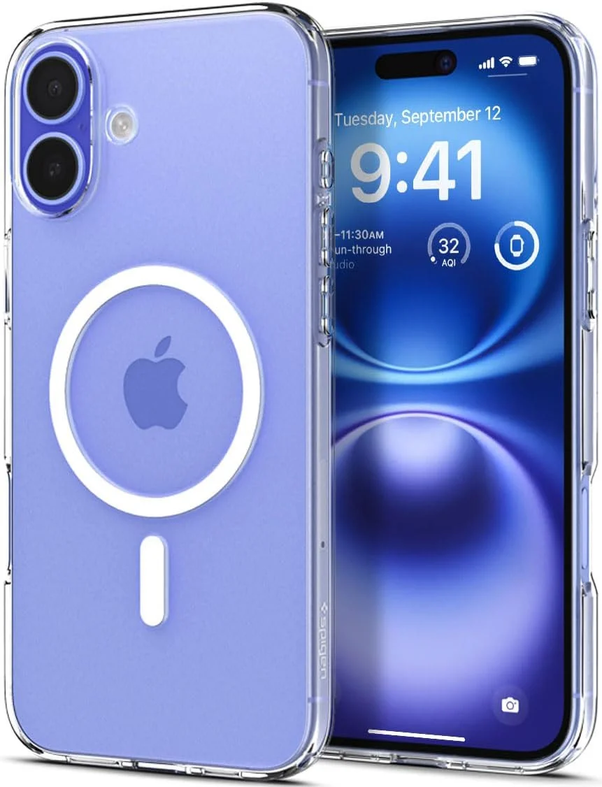 Spigen Liquid Crystal Apple iPhone 16 Plus Hoesje MagSafe Back Cover Transparant afbeelding 2
