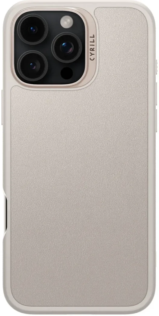 Spigen Cyrill Kajuk Apple iPhone 16 Pro Max Hoesje MagSafe Back Cover Cream afbeelding 8