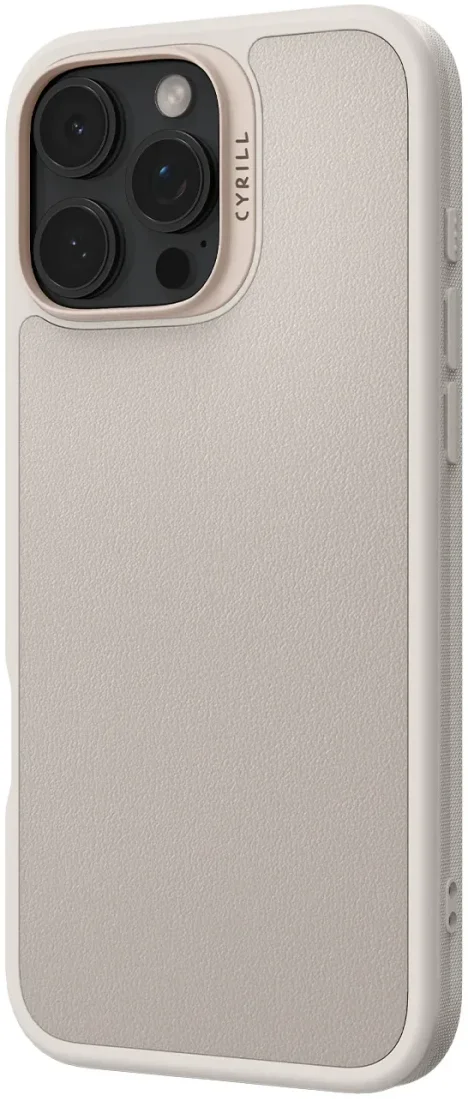 Spigen Cyrill Kajuk Apple iPhone 16 Pro Max Hoesje MagSafe Back Cover Cream afbeelding 10