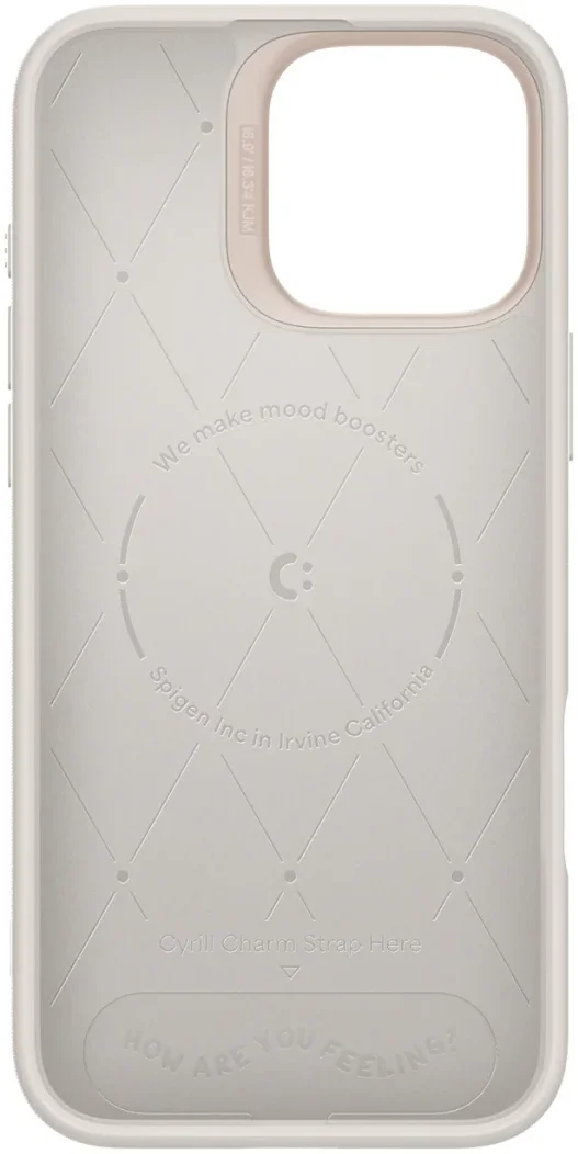 Spigen Cyrill Kajuk Apple iPhone 16 Pro Max Hoesje MagSafe Back Cover Cream afbeelding 11