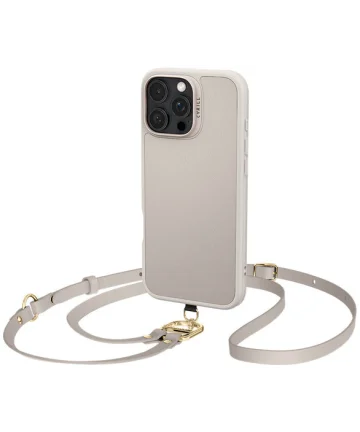 Spigen Cyrill Kajuk Mag iPhone 16 Pro Max Hoesje MagSafe Classic Charm Beige Hoesjes