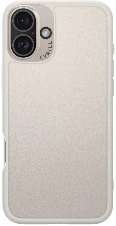 Spigen Cyrill Kajuk Apple iPhone 16 Hoesje MagSafe Back Cover Cream afbeelding 10