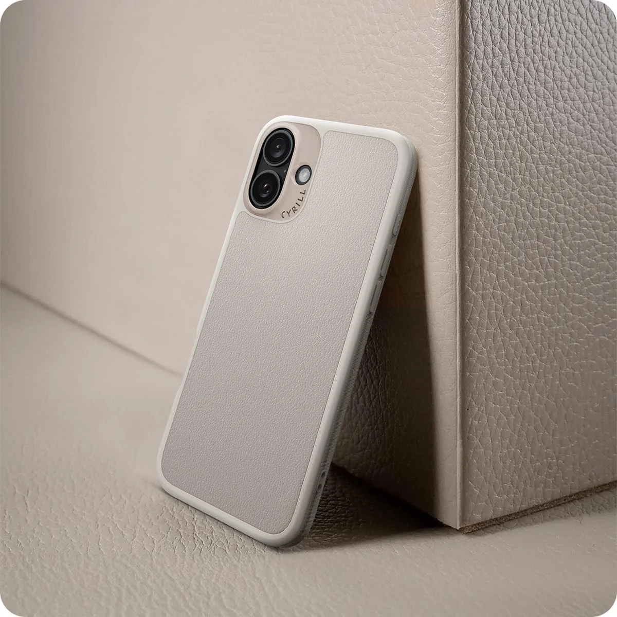 Spigen Cyrill Kajuk Apple iPhone 16 Hoesje MagSafe Back Cover Cream afbeelding 8