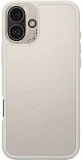 Spigen Cyrill Kajuk Apple iPhone 16 Hoesje MagSafe Back Cover Cream afbeelding 10